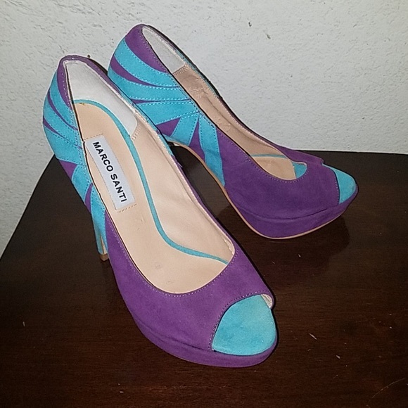 Marco Santi Shoes - Marco Santi Suede Heels